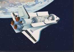 1981 Schweiz, Ganzsache Bildpostkarte, LUBRA Luzern, Space Shuttle Zum: 210 - Stamped Stationery