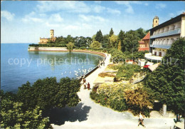 72142844 Langenargen Bodensee Promenade Mit Schloss Monfort Langenargen - Langenargen