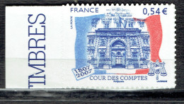 Bicentenaire De La Cour Des Comptes (timbre Autoadhésif De Feuille) - Unused Stamps