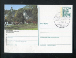 "BUNDESREPUBLIK DEUTSCHLAND" 1979, Bildpostkarte Mit Bildgleichem Stempel Ex "SOLINGEN" (A2067) - Illustrated Postcards - Used