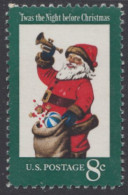 !a! USA Sc# 1472 MNH SINGLE (Gum Damaged / A2) - Christmas: Santa Claus - Ongebruikt