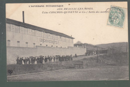 CP - 63 - Brassac-les-Mines - Usine Conchon-Quinette Et Cie - Sortie Des Ouvrières - Otros & Sin Clasificación