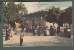 CP - 66 - Lamalou-les-Bains - Marché En Plein Air - Paysans Vendant Les Fruits Du Pays - Autres & Non Classés