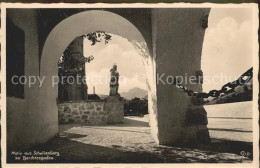 72142230 Schellenberg Berchtesgaden Kirche Heiligenstatue Schellenberg - Berchtesgaden