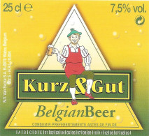 ÉTIQUETTE DE BIÈRE BELGE - Brasserie Van Eecke. - Bier