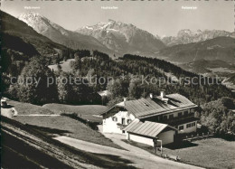 72142174 Oberau Berchtesgaden Berggasthof Pension Dora Mit Watzmann Hochkalter R - Berchtesgaden