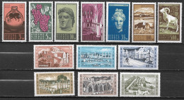 CYPRUS 1962 Definitieve Set "kri-kri" Complete MNH Set Vl. 24 / 36 - Unused Stamps