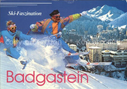 72141595 Badgastein Skifaszination Teilansicht Badgastein - Altri & Non Classificati