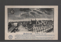 CPA - Belgique - Herkenrode - L'Abbaye Vers 1750 - Non Circulée - Hasselt