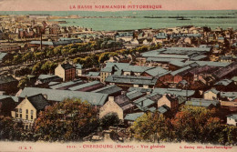 50 , Cpa  CHERBOURG , 2211 , Vue Générale   (13451) - Cherbourg