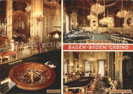 72141474 Baden-Baden Casino Goldtisch Gr?ner Salon Pompadour Saal Baden-Baden - Baden-Baden