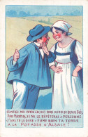 Pub Publicité Potasse D' Alsace Illustration CPA Pour Voir De Beaux Blés Fume Ta Terre - Advertising