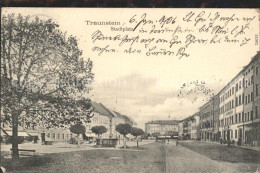 72141203 Traunstein Oberbayern Stadtplatz Traunstein - Traunstein