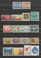 Portugal - Lot De 31 Timbres - Jeux Olympiques 1964 - Conférence Internationale 1961 - Automobile Club ..... - Autres & Non Classés