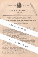 Original Patent - Wilbur F. Johnston , Melville M. Johnston , William A. Johnston | New York , USA | 1882 | Torpedo !! - Historische Documenten