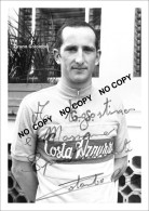 PHOTO CYCLISME REENFORCE GRAND QUALITÉ ( NO CARTE ), BRUNO COLOMBO TEAM COSTA AZZURRA 1969 - Cyclisme