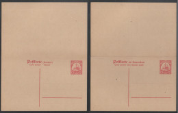 KAROLINEN - CAROLINES / 1917 # P12 DOPPEL GSK - ENTIER POSTAL DOUBLE - Karolinen