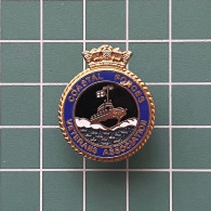 Badge Pin ZN013241 - Military Army Royal Navy Ship UK Coastal Forces Veterans Association - Militari