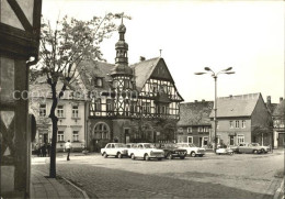 72140326 Harzgerode Markt Mit Rathaus Harzgerode - Harzgerode