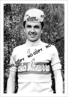 PHOTO CYCLISME REENFORCE GRAND QUALITÉ ( NO CARTE ), CARLO GALLAZZI TEAM COSTA AZZURRA 1969 - Wielrennen
