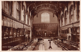 R298366 Oxford. Christ Church. Dining Hall. No. 64070. RP - World