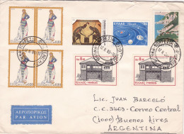 Greece - 1986 - Airmail - Letter - Sent To Buenos Aires, Argentina - Caja 30 - Brieven En Documenten