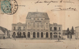 50 , Cpa  CHERBOURG , Le Théatre  (13463) - Cherbourg