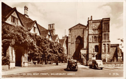 R298611 Bell Inn And West Front. Malmesbury Abbey. No. 3134. Valentine. RP - Monde