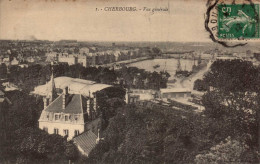 50 , Cpa  CHERBOURG , 1 , Vue Générale  (13465) - Cherbourg