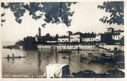 LAGO MAGGIORE - LESA - FOTOCARTOLINA - F.P. - STORIA POSTALE - Novara