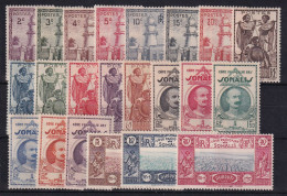 D 814 / COLONIE SOMALIS / N° 148/169 NEUF** COTE 49.25€ - Nuovi