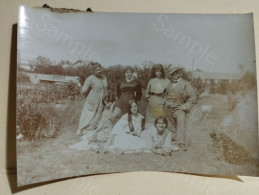 Italia Foto Persone Rimini BELLARIA (IGEA MARINA) 1912. 87x60 Mm. - Europa