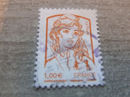 Type Marianne De Ciappa Et Kawena Et La Jeunesse - 1.00 € - Yt 4770 - Orange - Oblitéré - Année 2013 - - 2013-2018 Marianne (Ciappa-Kawena)