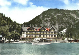 72139563 Plansee Hotel Forelle Motorboot Plansee - Sonstige & Ohne Zuordnung