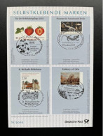 GERMANY 2010 FIRST DAY CARD SELF ADHESIVE STAMPS DUITSLAND DEUTSCHLAND ETB S1/2010 SELBSTKLEBENDE MARKEN - Brieven En Documenten