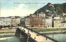 72139468 Salzburg Oesterreich Staatsbruecke Mit Kapuzinerberg Hellbrunn - Autres & Non Classés