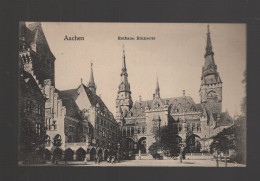 CPA - Allemagne - Aachen - Rathaus, Rückseite - Non Circulée - Aachen