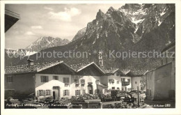 72139393 Mittenwald Karwendel Tirol Dorfpartie Karwendel - Autres & Non Classés