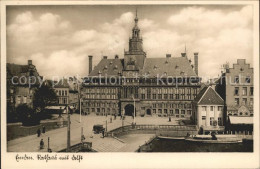 72139373 Emden Ostfriesland Rathaus Mit Delft Emden - Autres & Non Classés