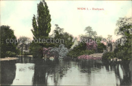 72139311 Wien Stadtpark Teich  - Andere & Zonder Classificatie