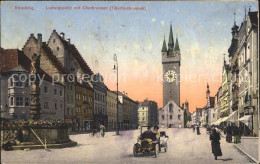 72139259 Straubing Ludwigsplatz Mit Chorbrunnen Tiburtiusbrunnen Straubing - Straubing