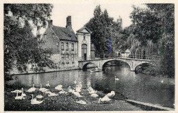 Belgium Brugge Entree Du Beguinage - Brugge