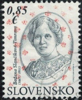 Slovaquie 2017 Oblitéré Used Bozena Slanciková Timrava Romancière Y&T SK 722 SU - Used Stamps