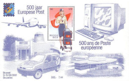 Belgie 2001 -  OBP 3001 - BL91 - 500 Jaar Europese Post - 1961-2001