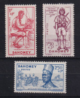 D 814 / COLONIE DAHOMEY / N° 142/144 NEUF** COTE 6€ - Unused Stamps
