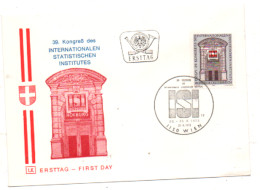 Österreich 1973 MiNr.: 1420 Ersttag Statistisches Institut; Austria FDC Scott: 948 YT: 1249 Sg: 1665 - FDC