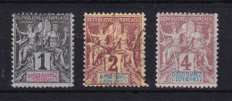 D 814 / COLONIE DIEGO SUAREZ / N° 25/27 NEUF**/OBL COTE 16.50€ - Nuevos