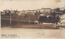  BIELLA - La Funicolare - CARTOLINE FOTO Ed. Libreria Garlanda - Biella