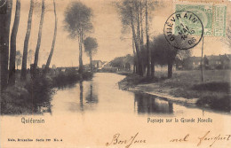 Belgique - QUIÉVRAIN (Hainaut) Paysage Sur Le Grande Honelle - Ed. Nels Série 120 N. 4 - Quievrain