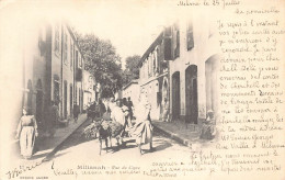 Algérie - MILIANA - Rue Du Carré - Ed. J. Geiser 17 - Autres & Non Classés